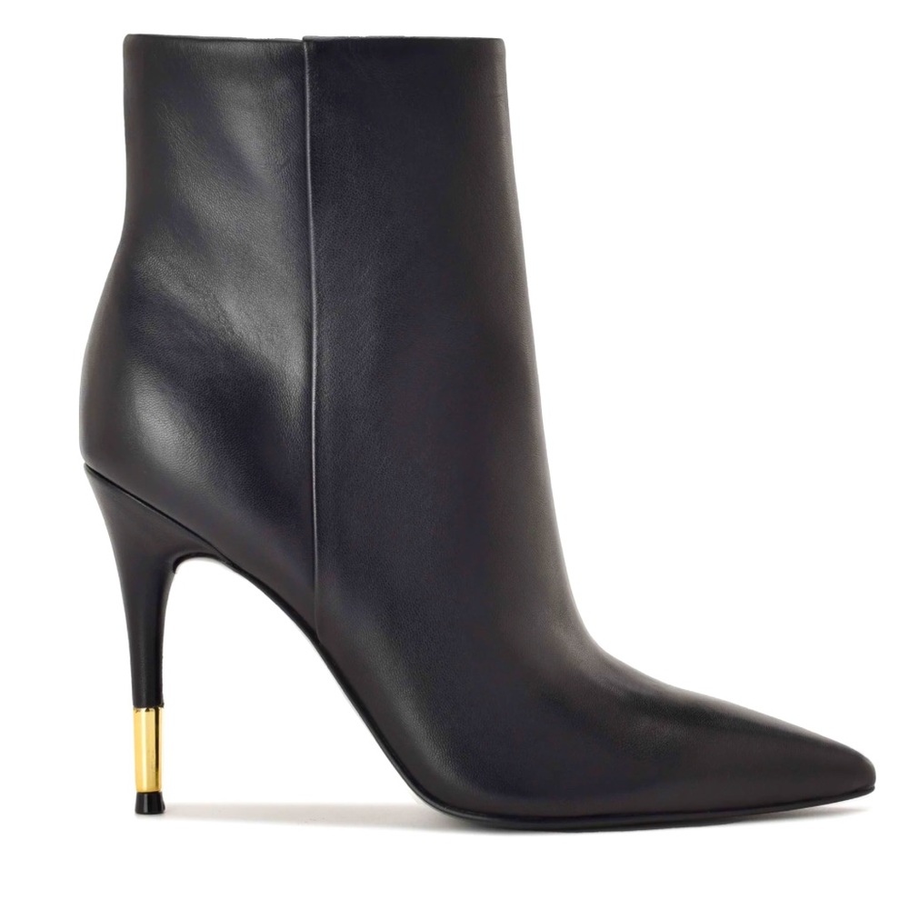 Nine West ankle booties. Leather. Brand new. Never worn. Size 11M.